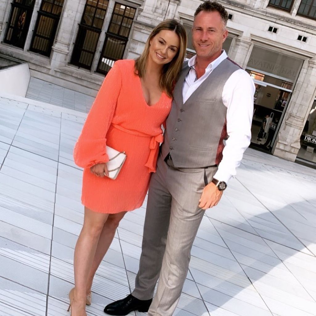 Ola und James Jordan im Juli 2019