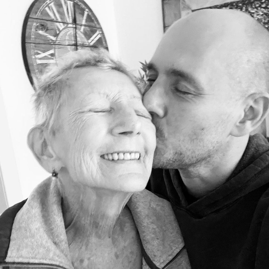 Sänger Oli P. mit seiner Mama