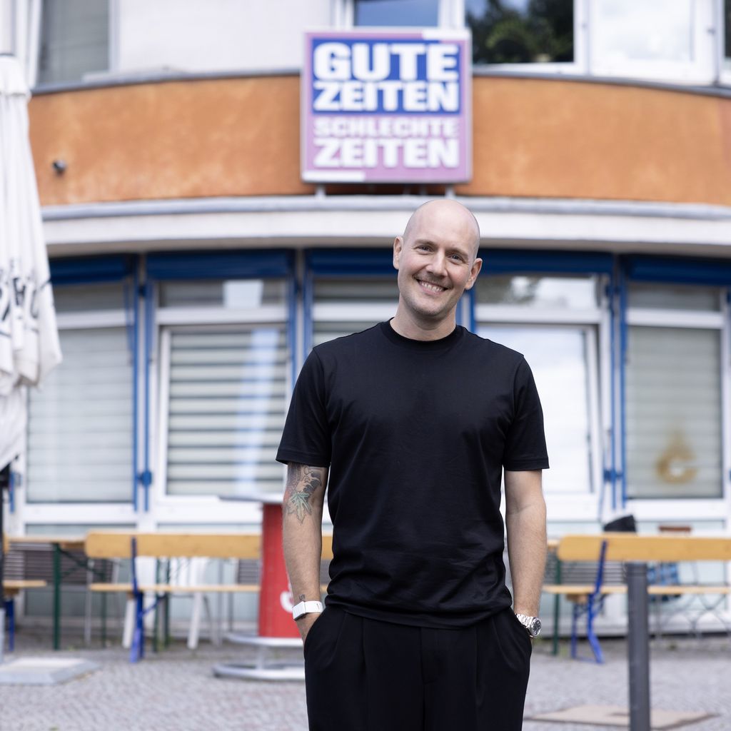 Oli P. am Set von "GZSZ", 2026