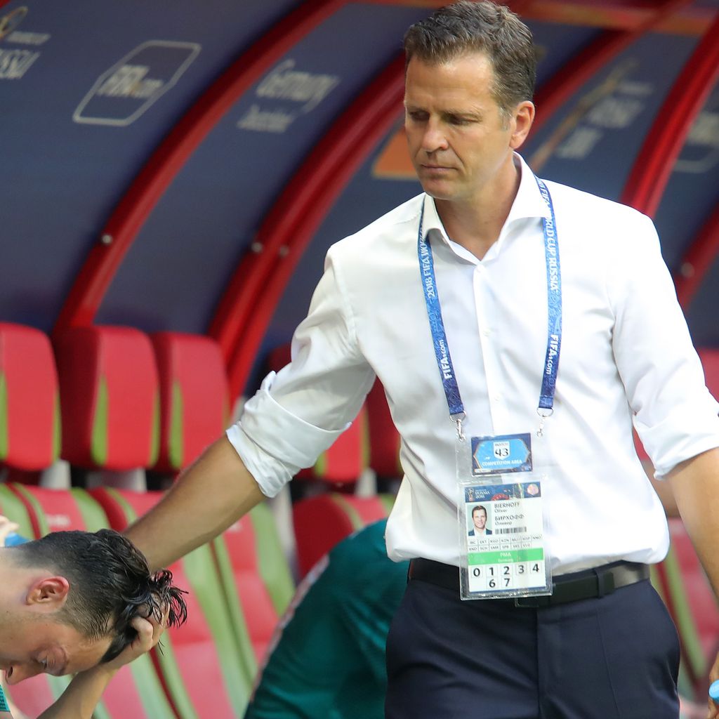 Oliver Bierhoff nach der WM-Niederlage gegen Südkorea