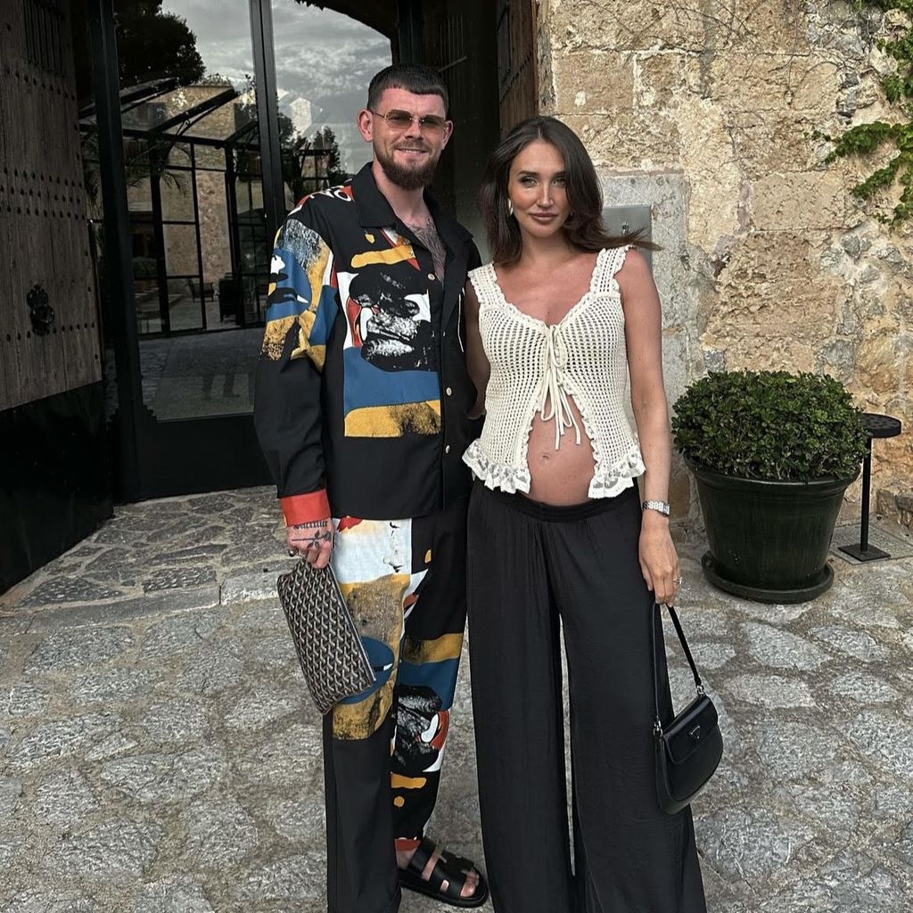 Oliver Burke und Megan McKenna im Juni 2024