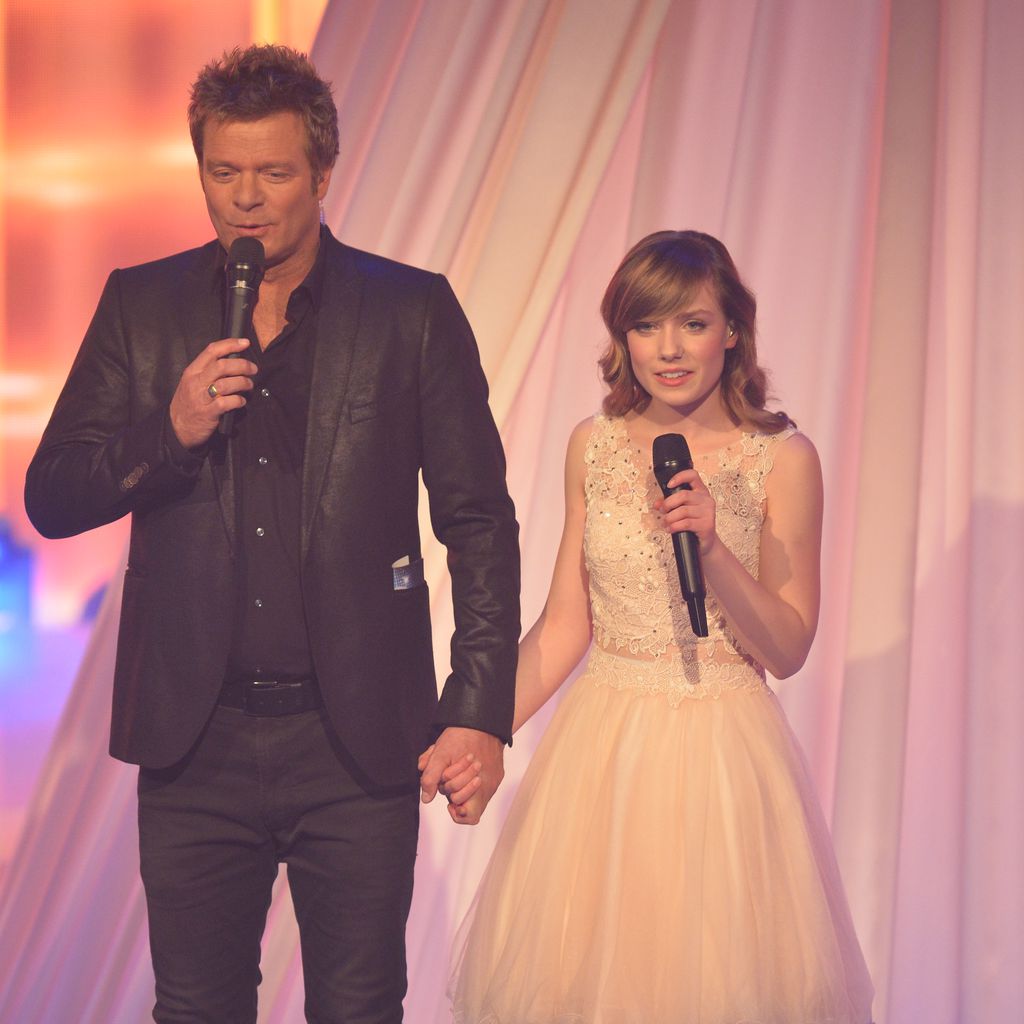 Oliver Geissen und Marie Wegener im DSDS-Finale 2018