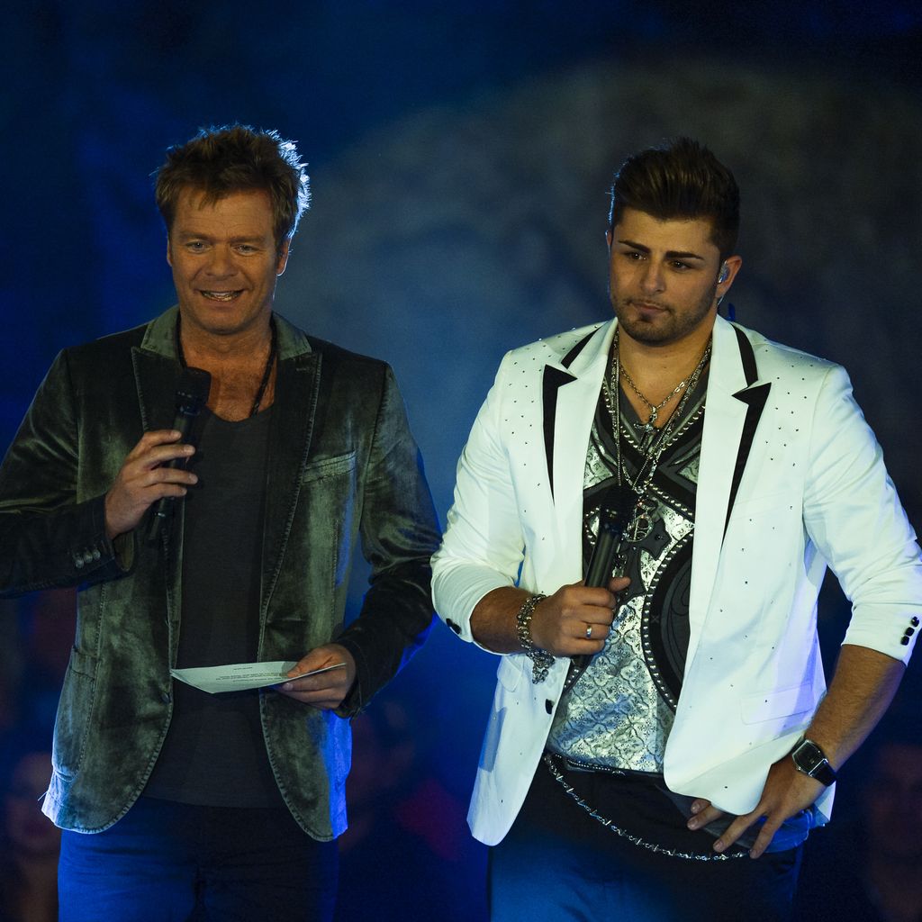 Severino Seeger und Oliver Geissen