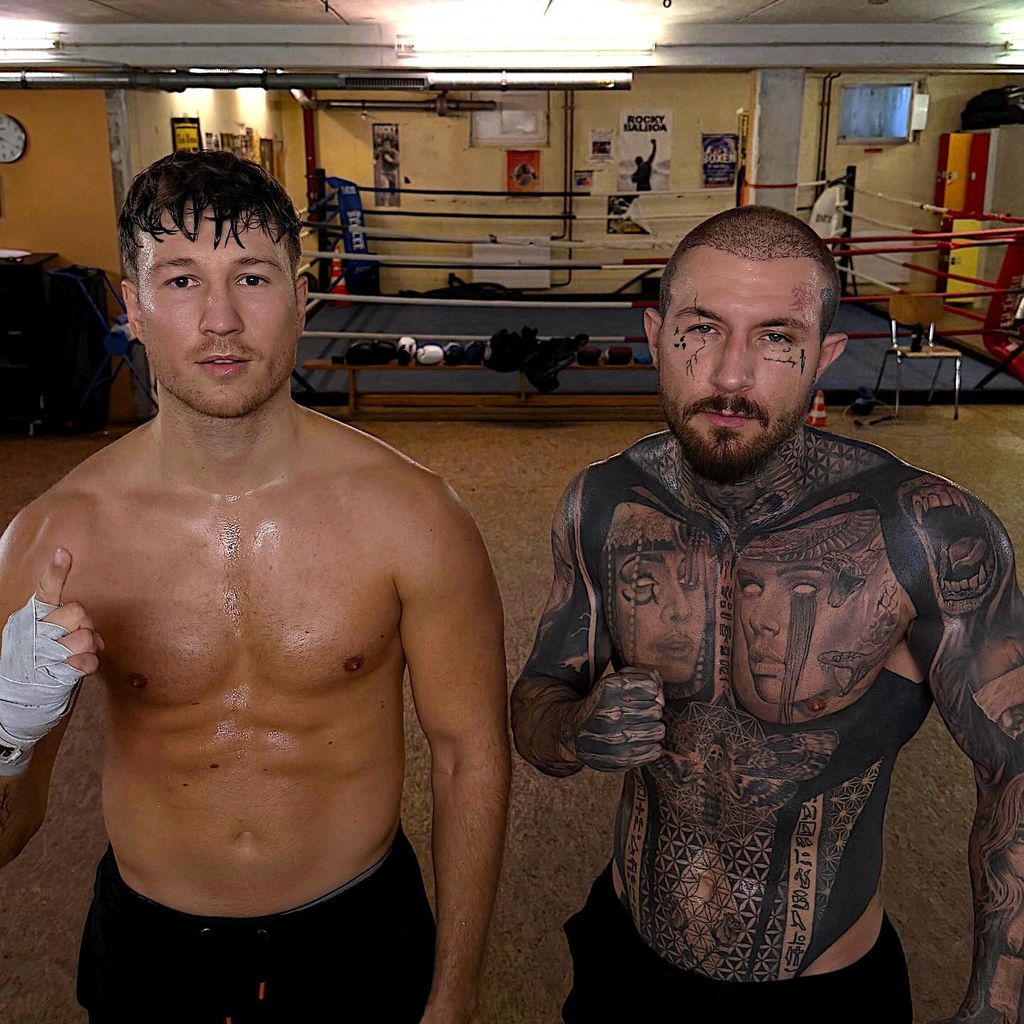 Oliver Ginkel und Marvin Manson, Fame-Fighting-Kämpfer