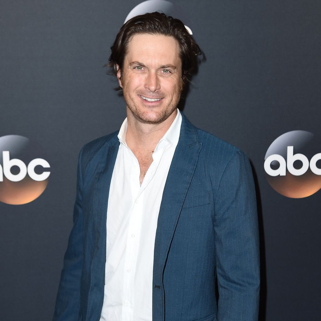 Oliver Hudson 2017 bei der NBC-Programmverkündung in New York