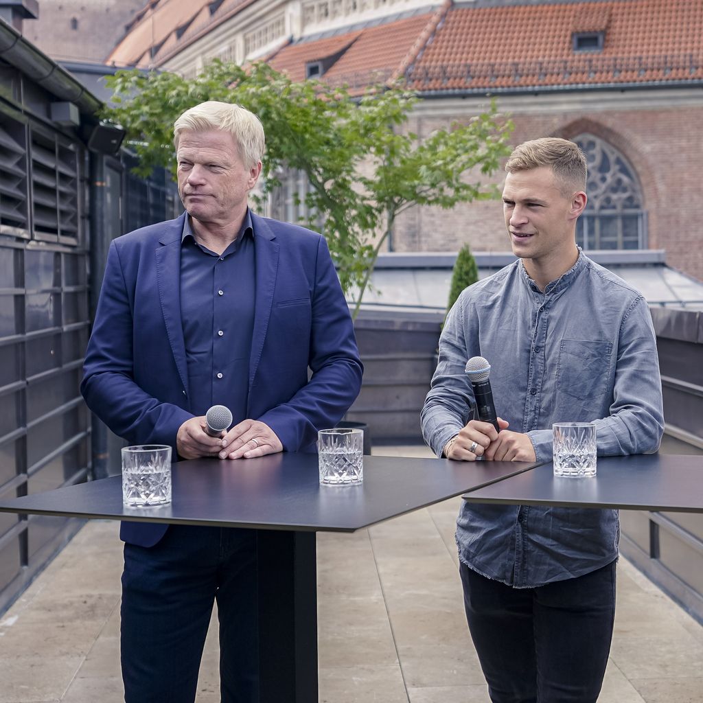 Oliver Kahn und Joshua Kimmich, August 2021