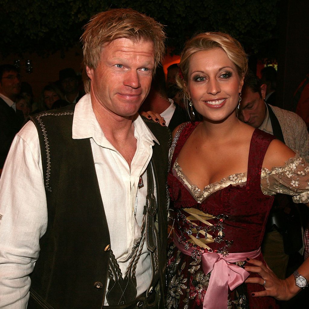 Oliver Kahn und Verena Kerth 2007 auf dem Oktoberfest in München