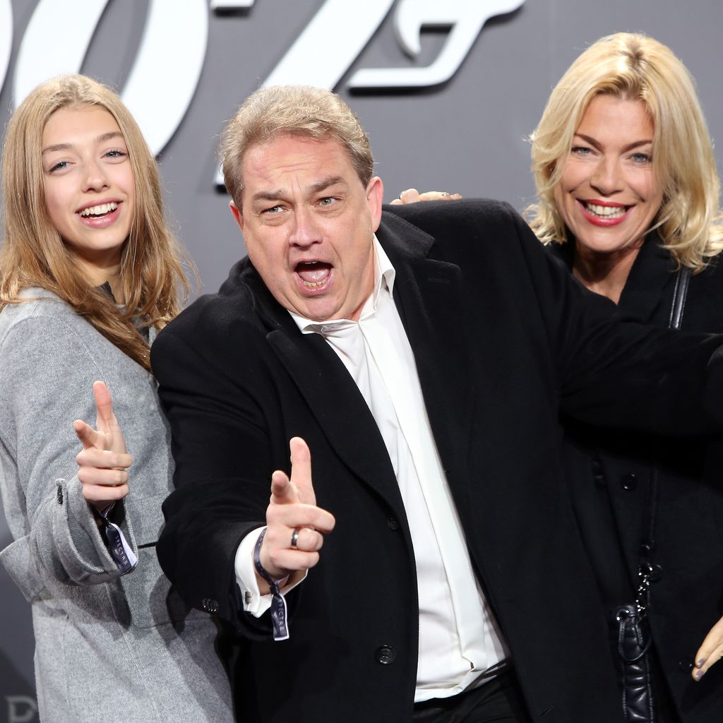 Oliver Kalkofe und seine Frau Connie mit Tochter Celina im Oktober 2015