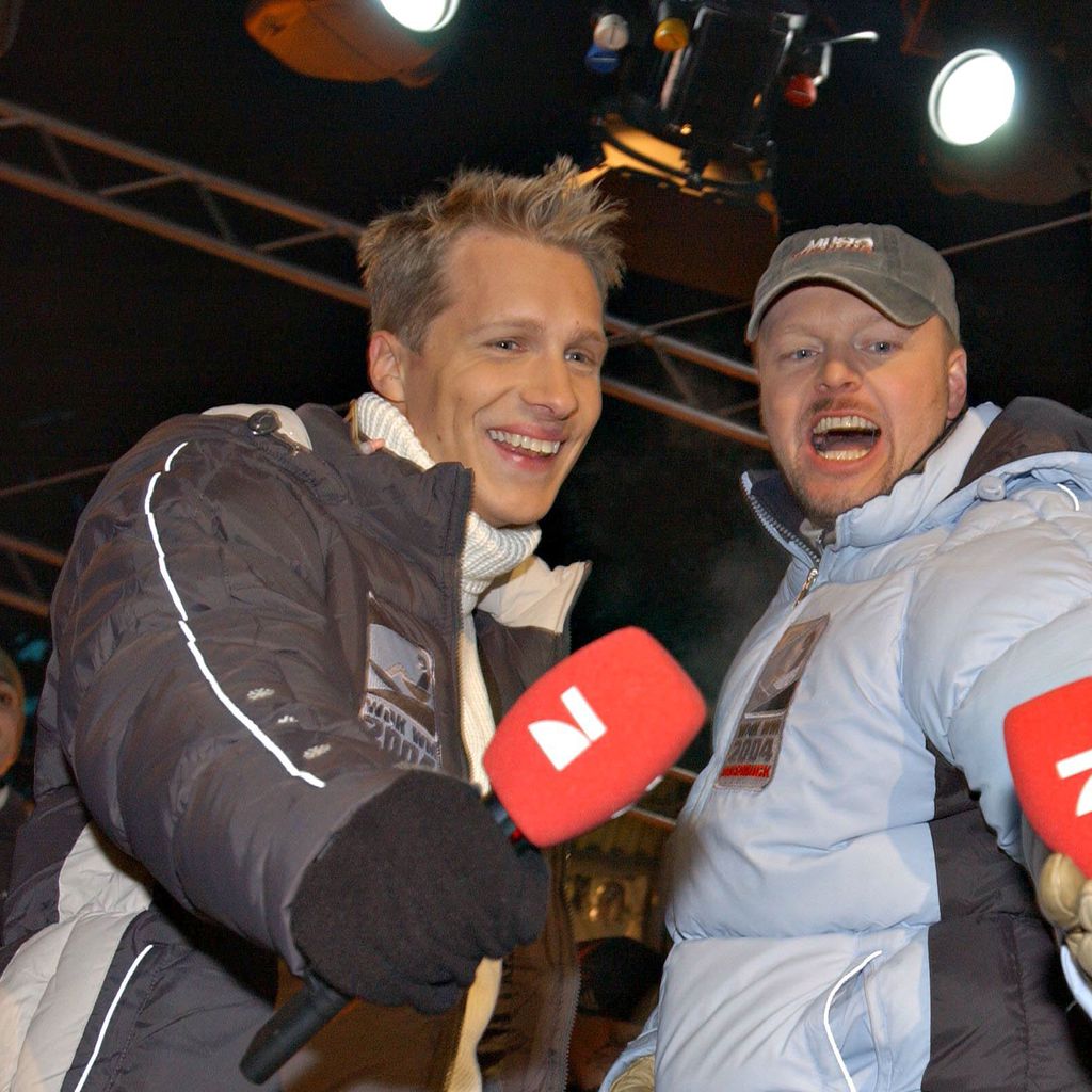 Oliver Pocher, Stefan Raab und Kai Pflaume bei der zweiten "Wok WM"