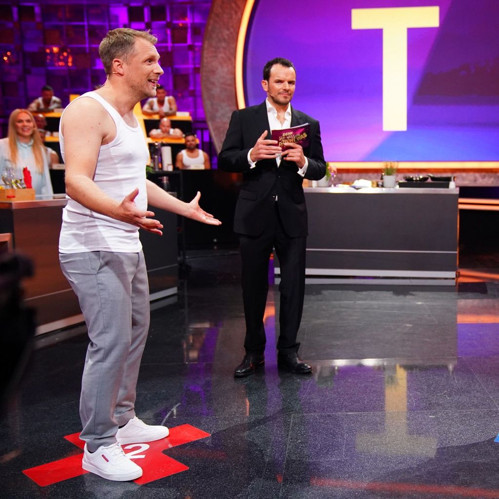 Oliver Pocher, Steffen Henssler und Barbara Schöneberger bei "denn sie wissen nicht, was passiert"