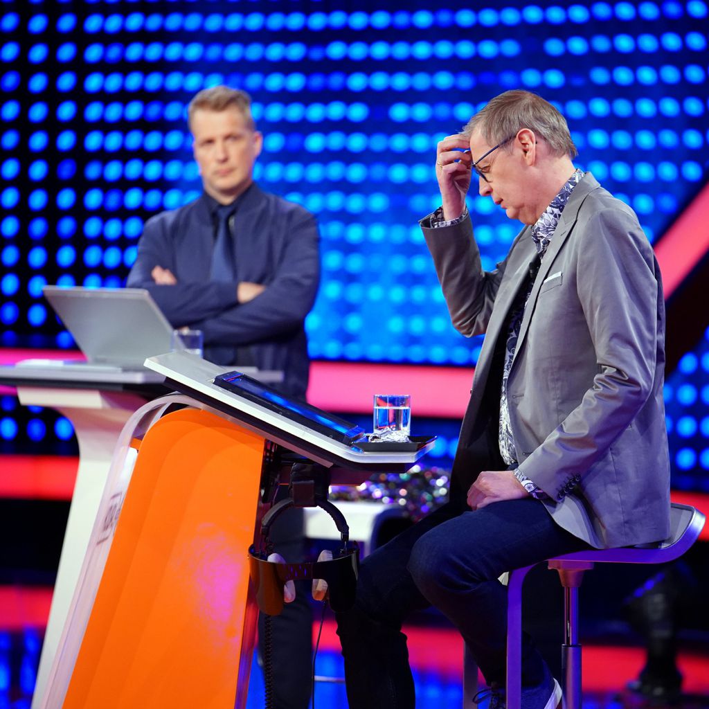 Oliver Pocher und Günther Jauch bei "5 gegen Jauch"