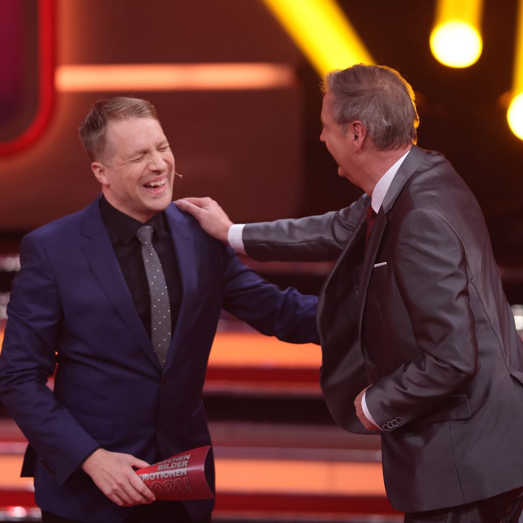Oliver Pocher und Günther Jauch, Dezember 2021