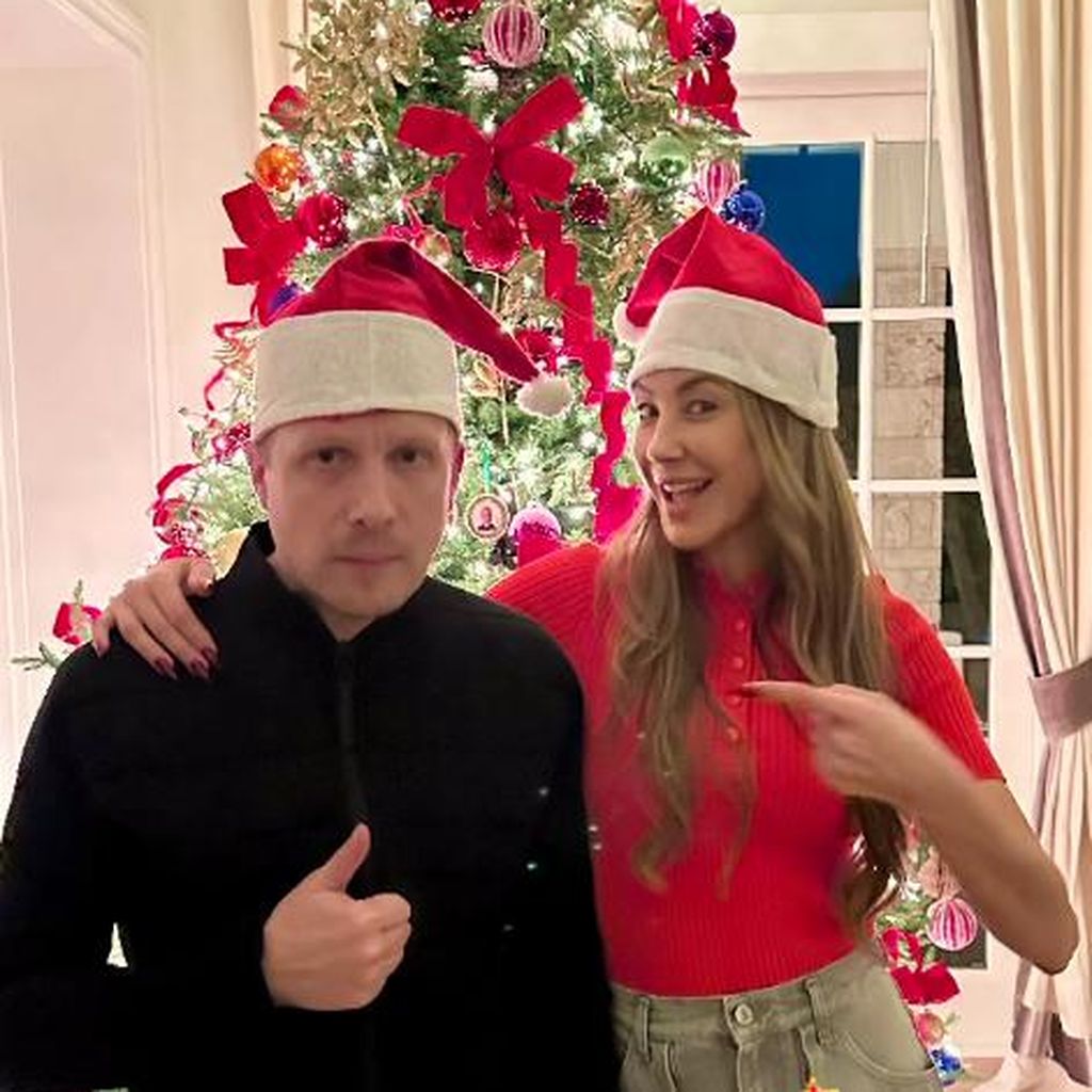 Oliver Pocher und Sandy Meyer-Wölden im Dezember 2023