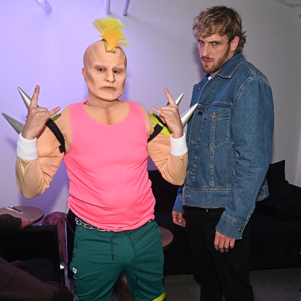 Oliver Tree und Logan Paul backstage bei "Forgotten Runes: Enter the Runiverse" in New York, 20. Juni 2022