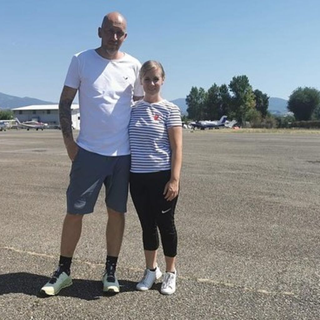 Oliver und Michaela in Italien