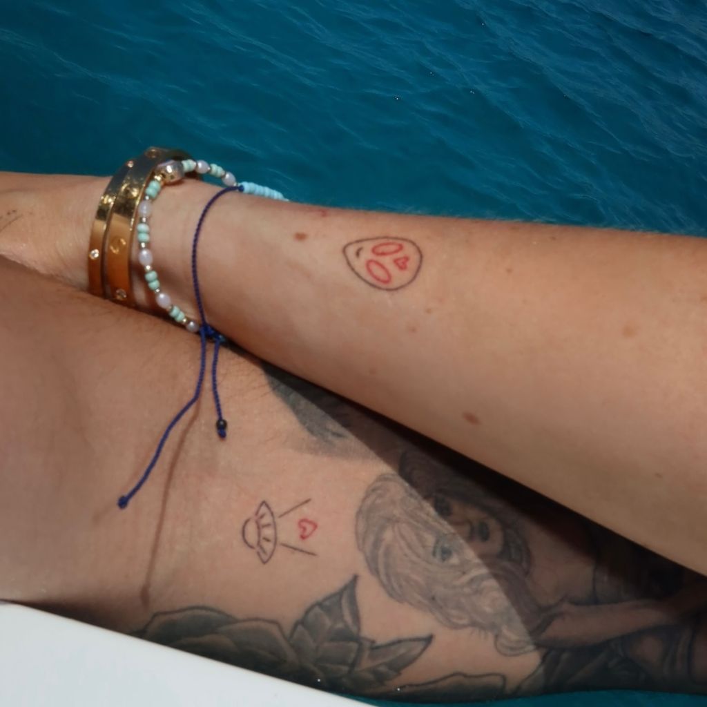 Tattoos von Olivia Attwood und Bradley Dack