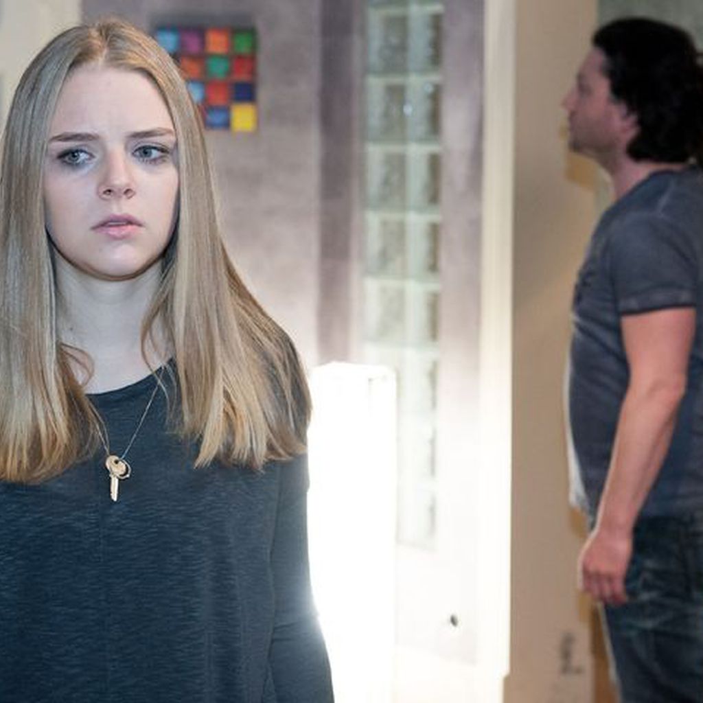 Olivia Burkhart und Stefan Franz bei "Unter uns"