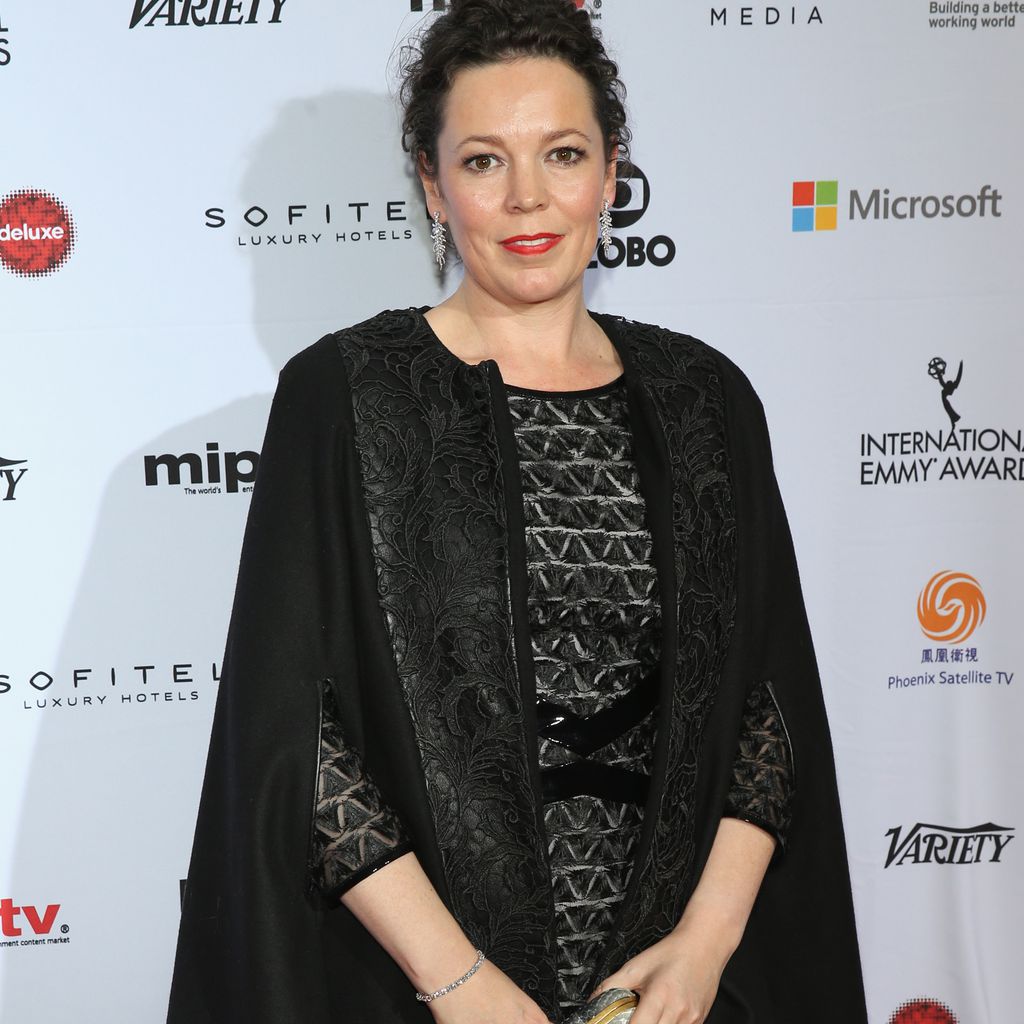 Olivia Colman bei den International Academy Of Television Arts & Sciences Emmy Awards in NYC 2014
