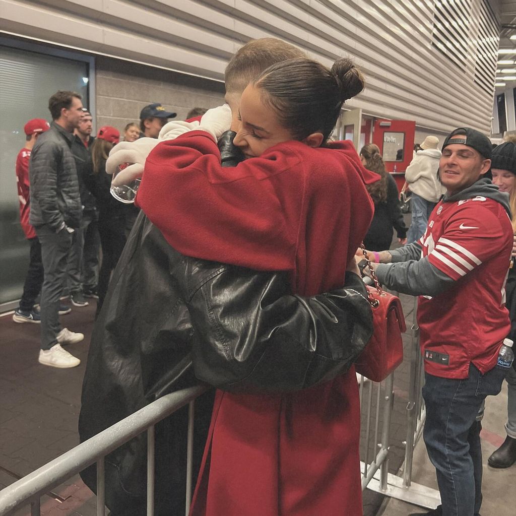 Olivia Culpo und Christian McCaffrey im Januar 2024