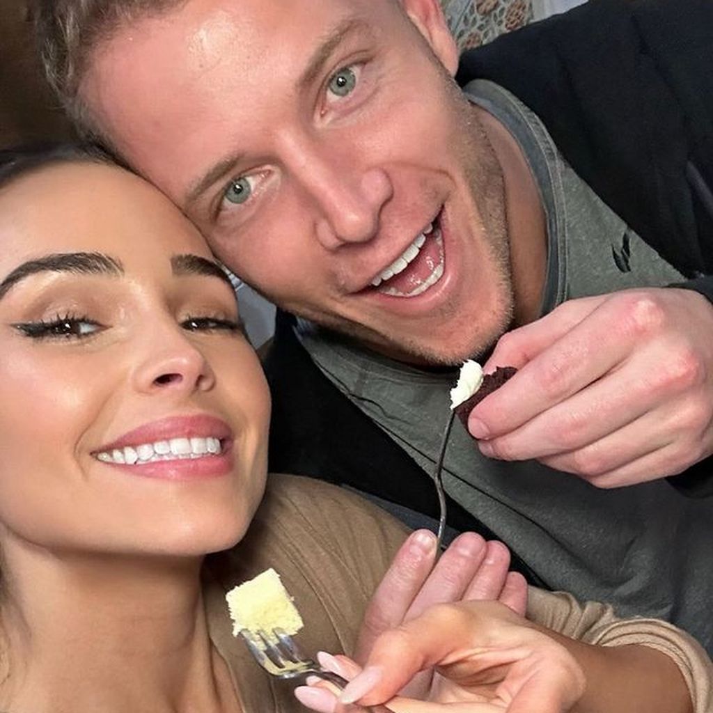 Olivia Culpo und Christian McCaffrey im März 2024