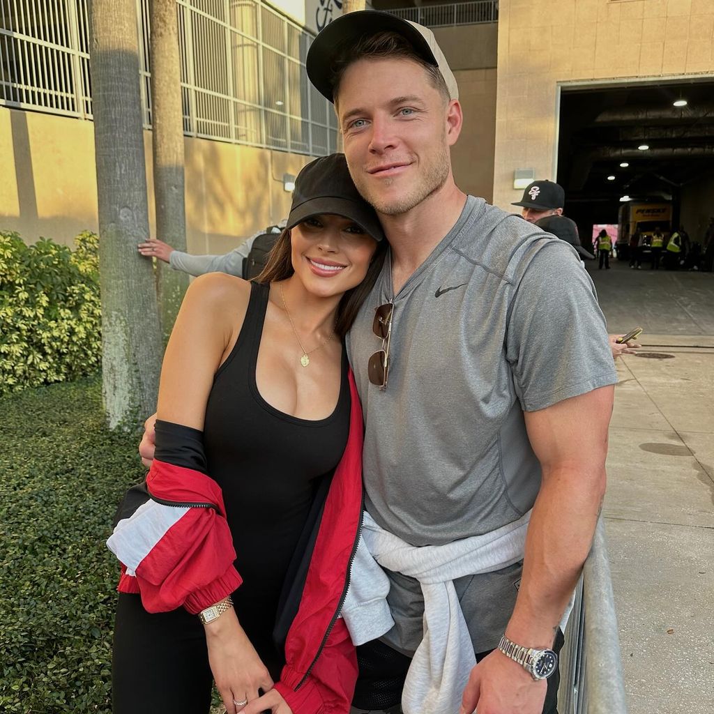 Olivia Culpo und Christian McCaffrey im November 2024