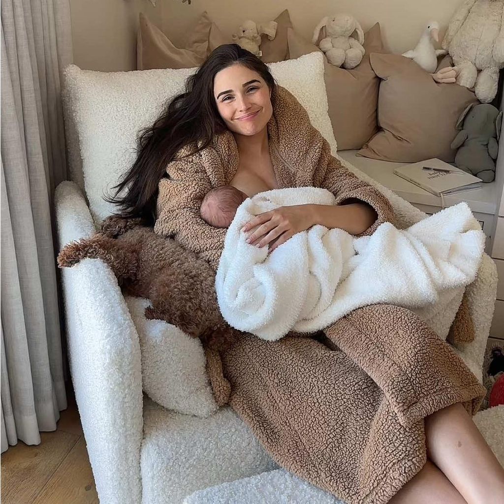Olivia Culpo und ihre Tochter im August 2025