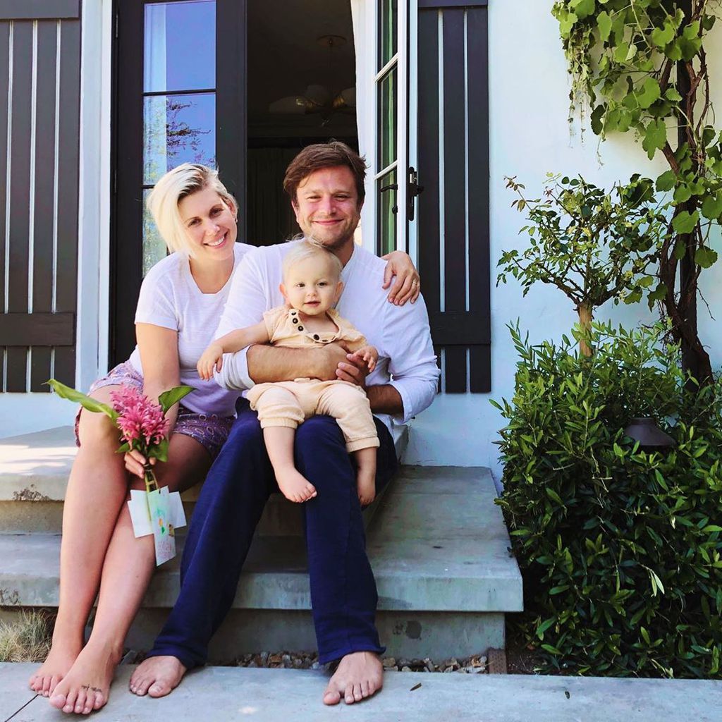 Olivia June, Zachary Pym Williams und ihr gemeinsamer Sohn