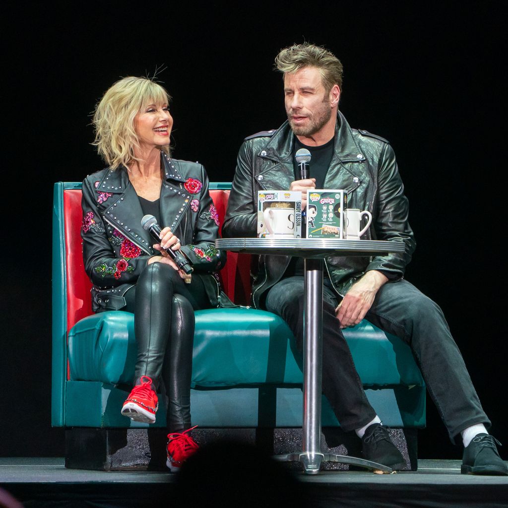 Olivia Newton-John und John Travolta in Florida
