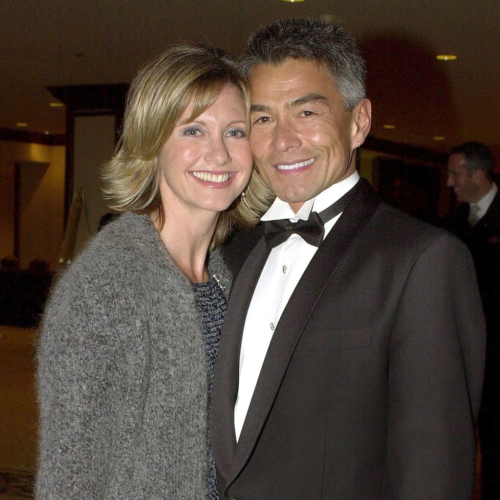 Olivia Newton-John und Patrick McDermott, Februar 2001