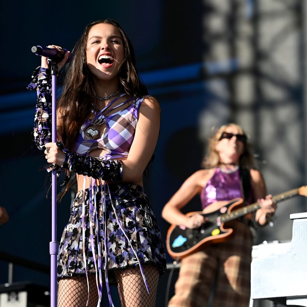 Olivia Rodrigo auf dem "Glastonbury Festival"