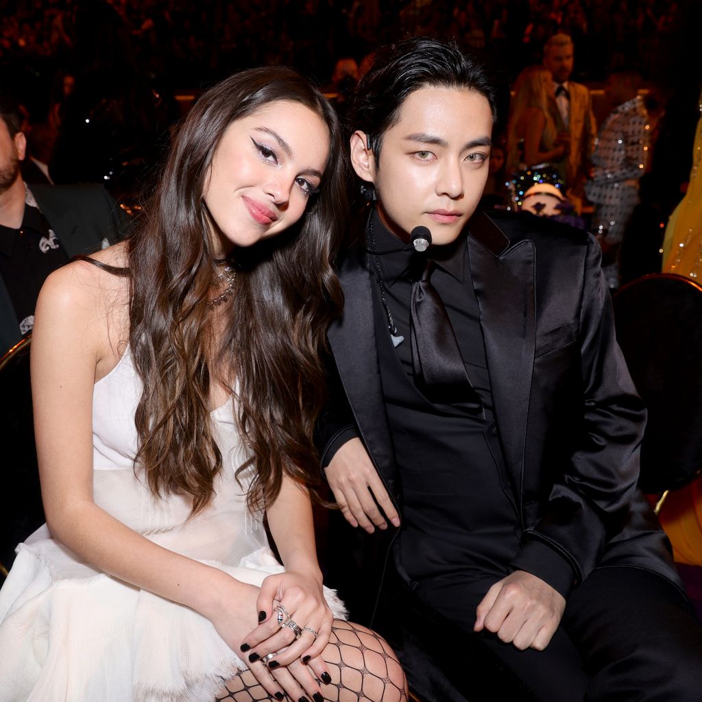 Olivia Rodrigo und BTS-Star V im April 2022
