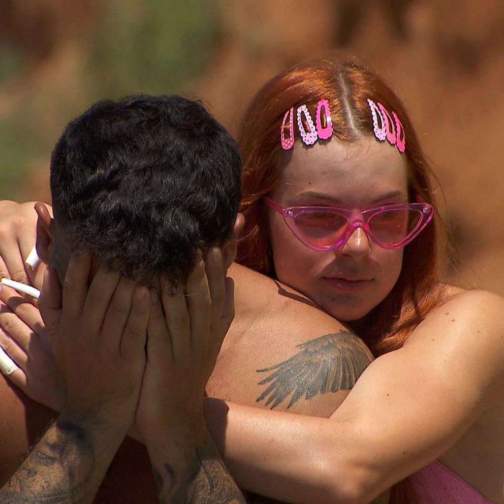 Olivia und Ferhat bei "Ex on the Beach"