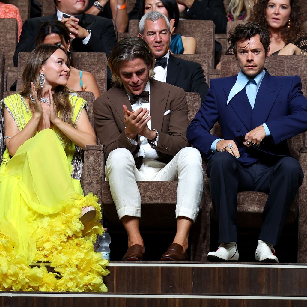 Olivia Wilde, Chris Pine, Harry Styles und Gemma Chan bei den Filmfestspielen
