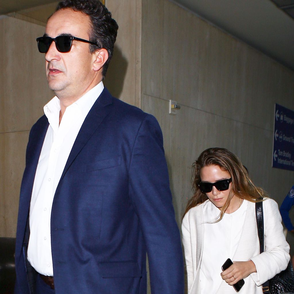 Olivier Sarkozy und Mary-Kate Olsen am Flughafen in L.A. 2016