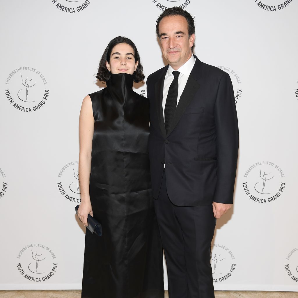 Olivier Sarkozy und seine Tochter Margot im April 2019