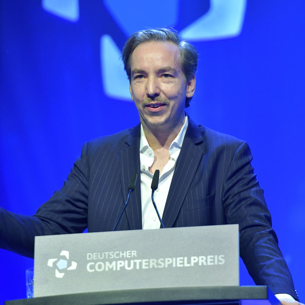 Olli Schulz beim Deutschen Computerspielpreis 2018 in München, 2018