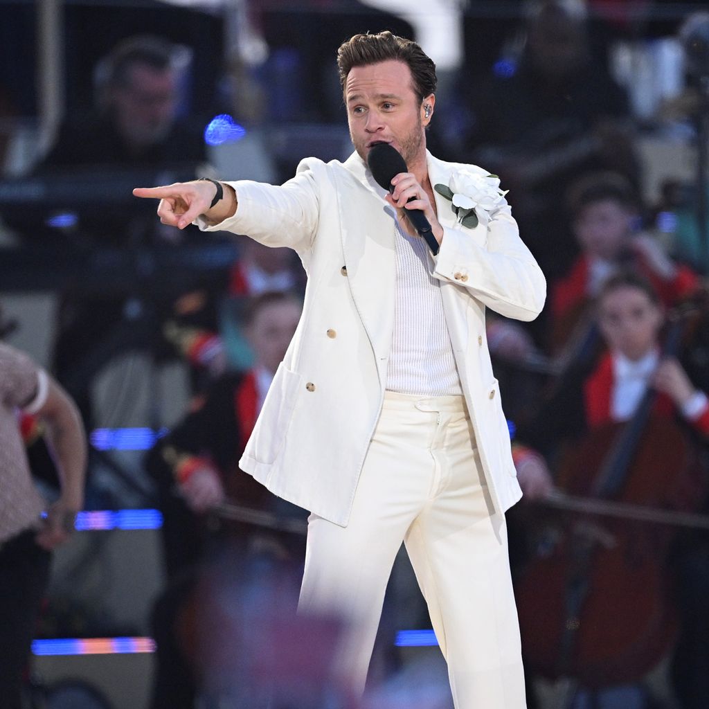 Olly Murs beim Krönungskonzert im Mai  2023