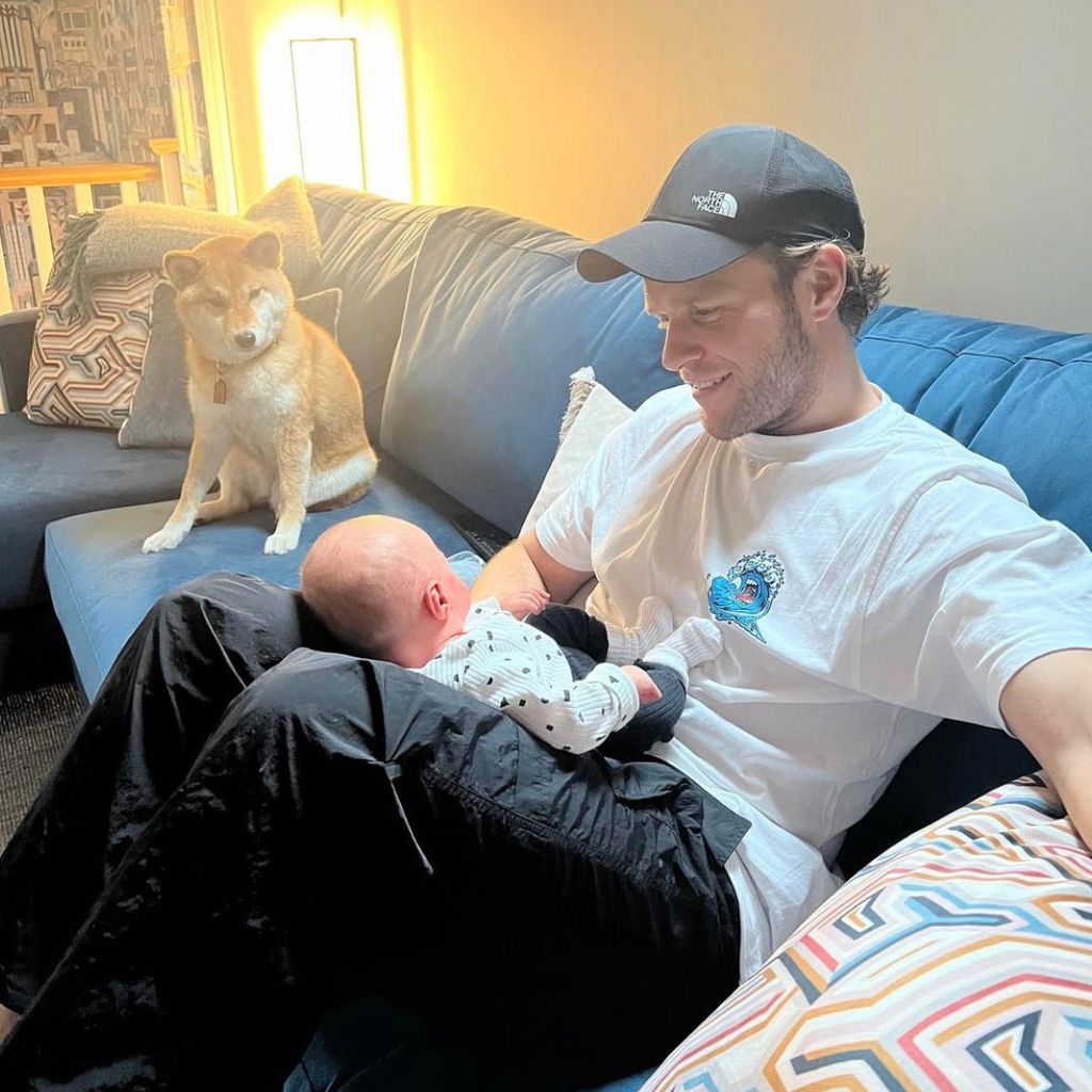 Olly Murs mit seiner Tochter Madison