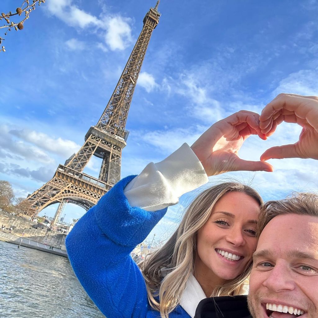 Olly Murs und Amelia Tank in Paris