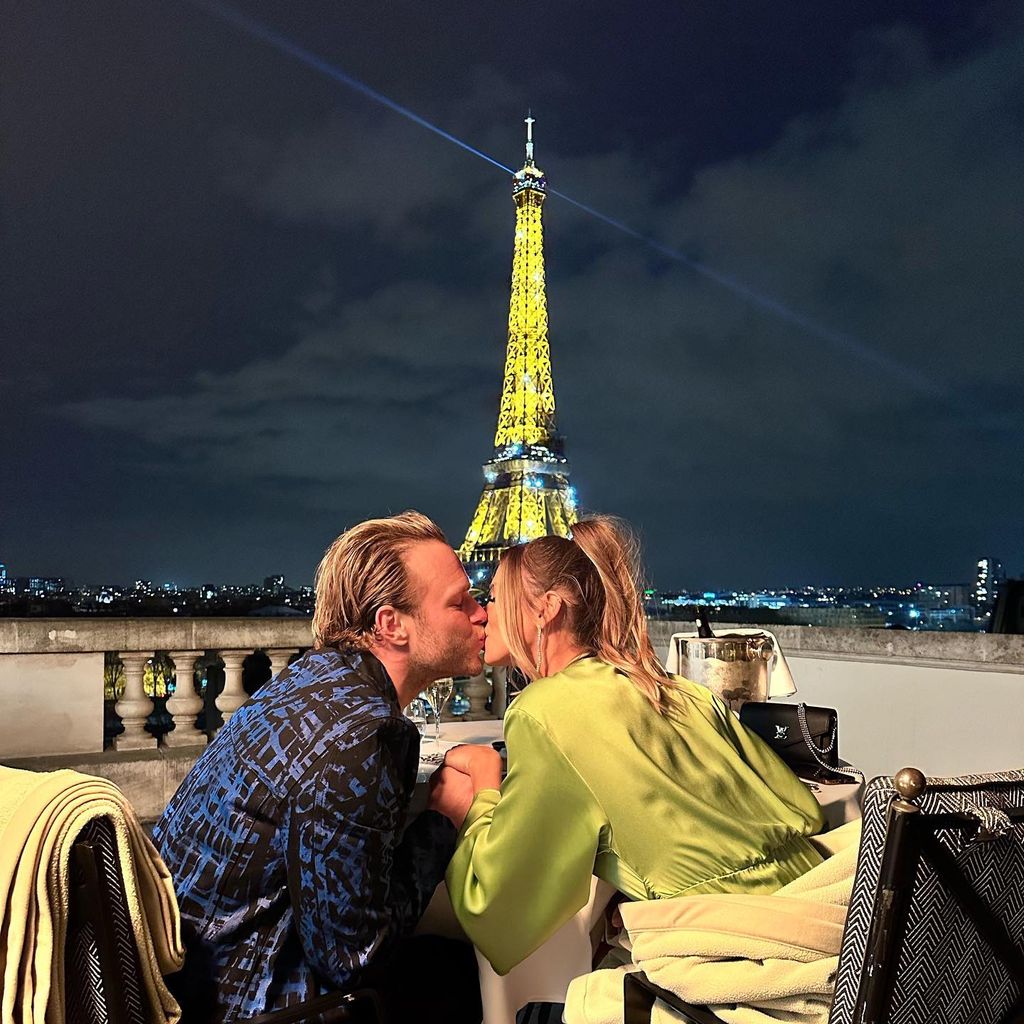 Olly Murs und Amelia Tank in Paris
