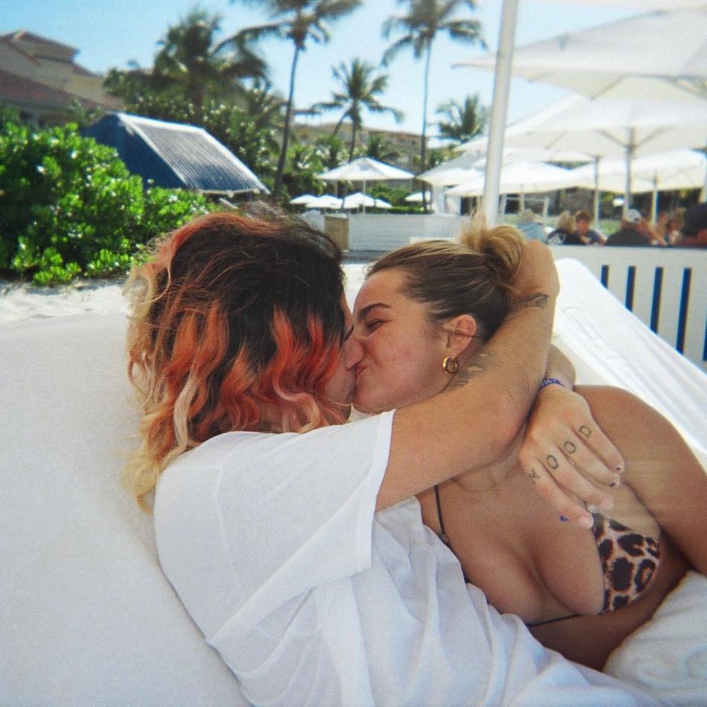 Omer Fedi und Addison Rae