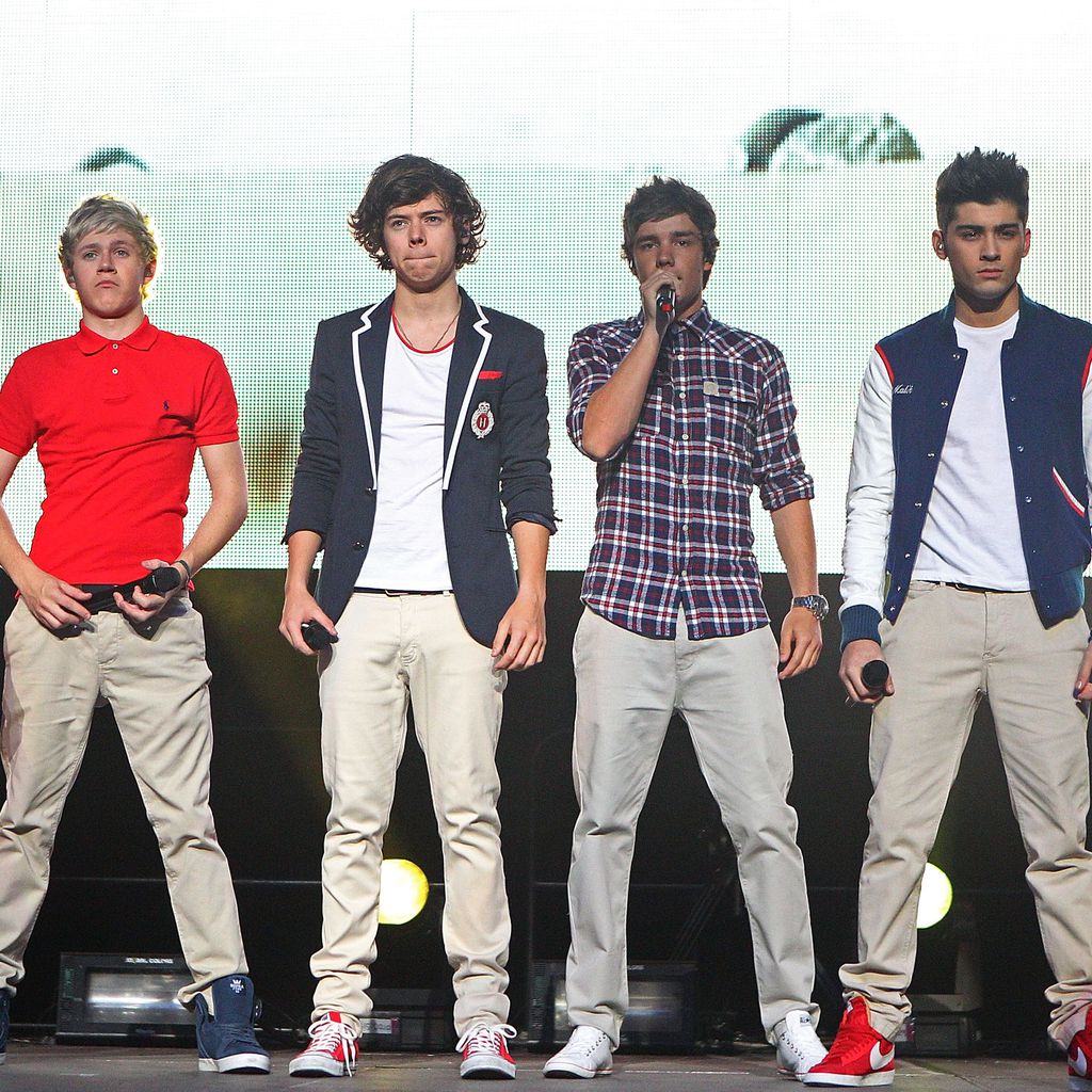 One Direction auf einem Konzert in Melbourne im April 2016
