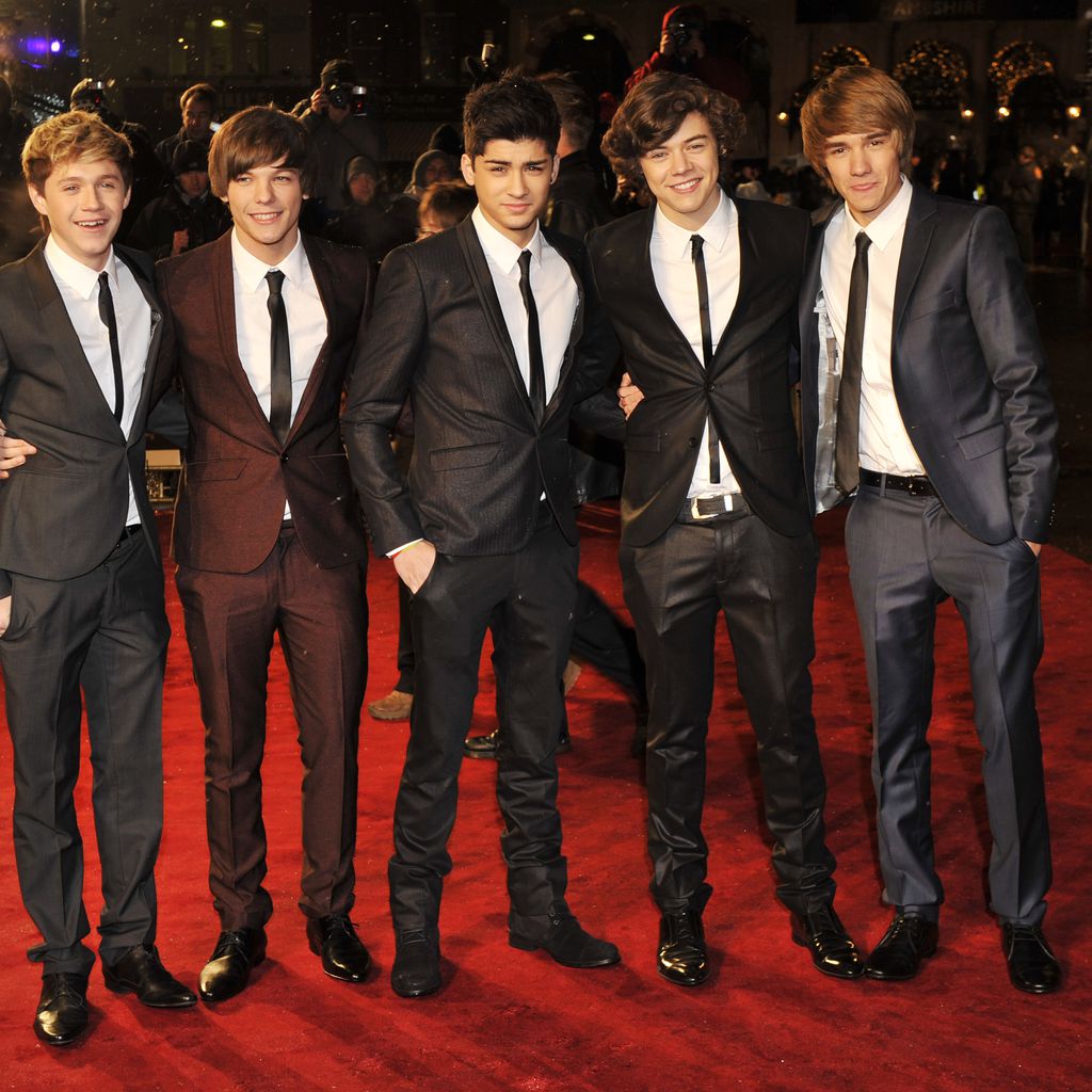 One Direction bei der "Die Chroniken von Narnia 3"-Premiere in London im November 2010