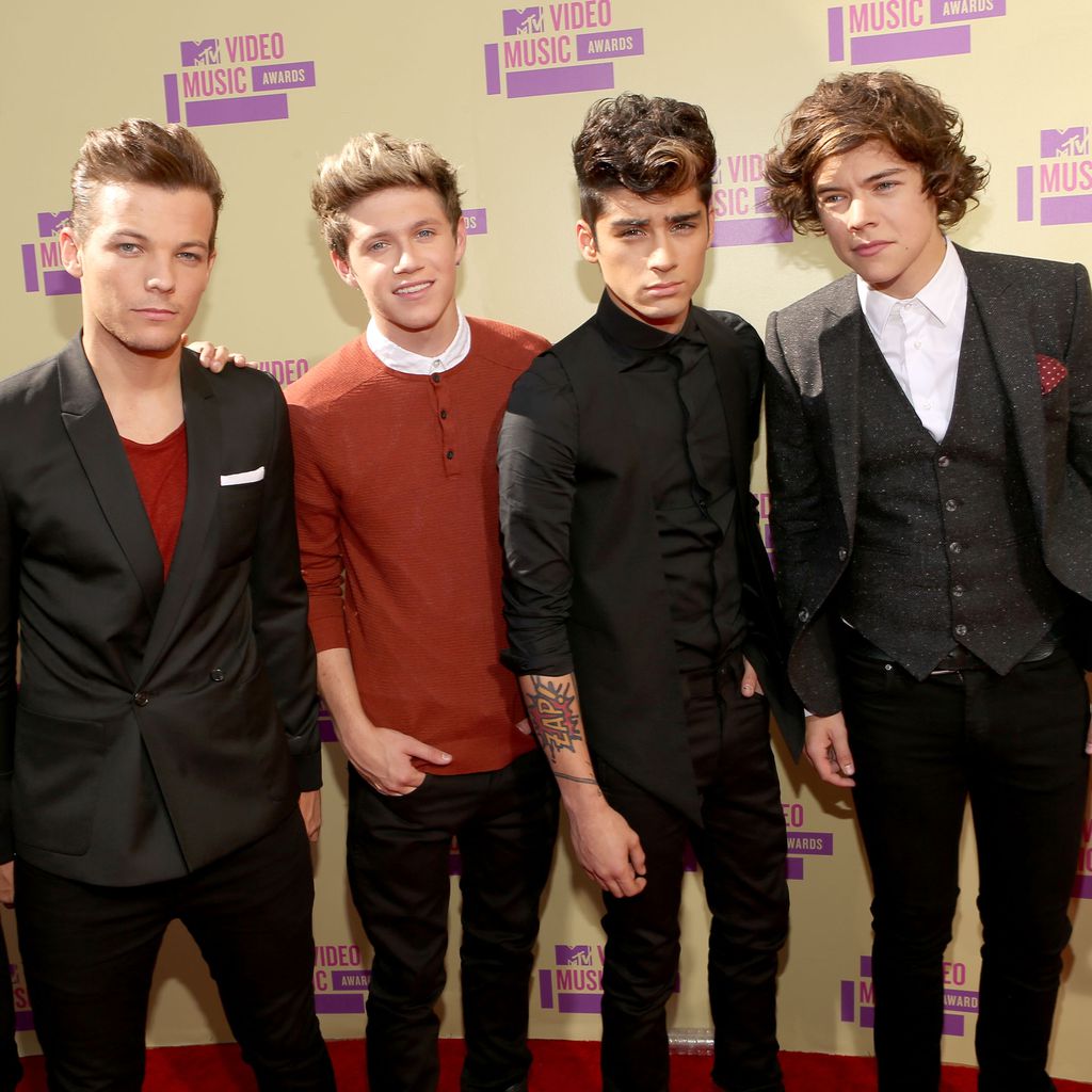 One Direction bei den MTV VMAs in L.A. im September 2012