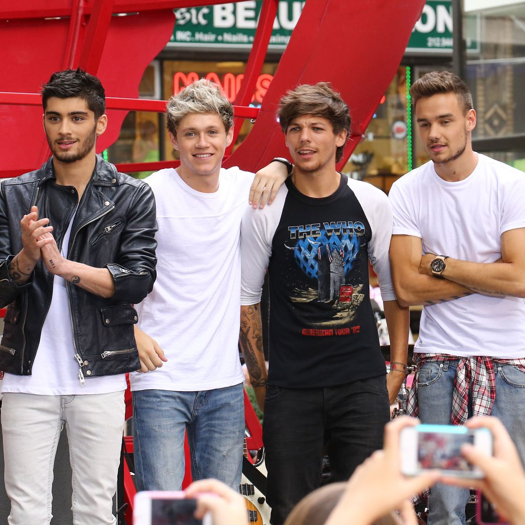 One Direction performen am Rockefeller Center in NYC im August 2013
