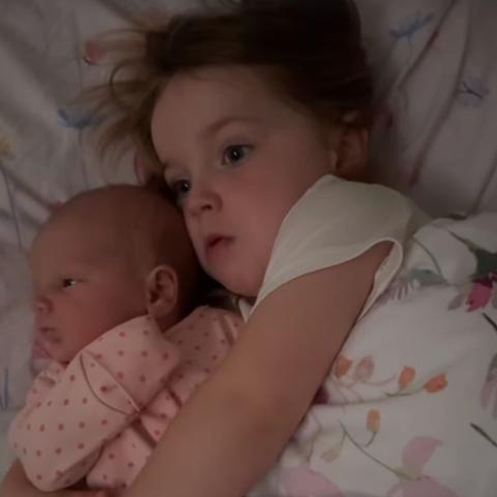Ophelia und Elodie-Jade im September 2023