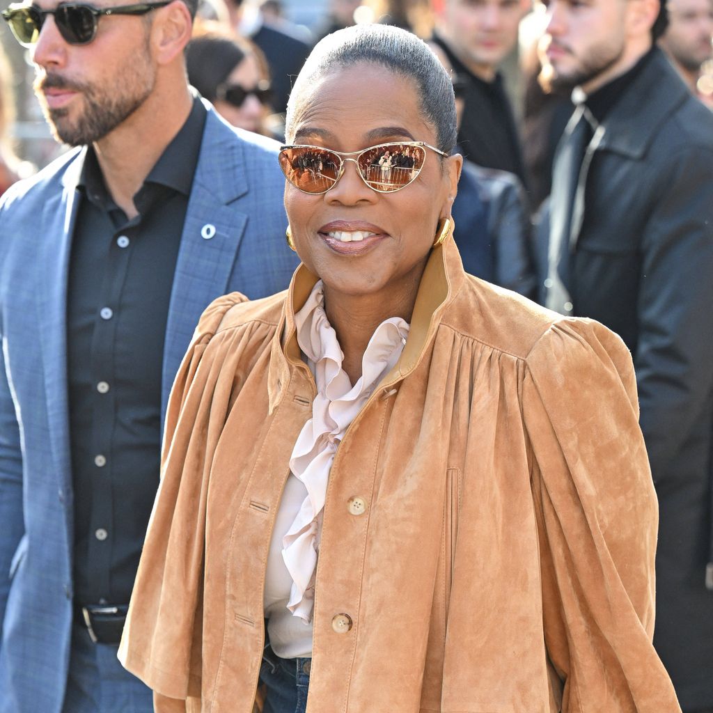 Oprah Winfrey bei der Ankunft zur Chloé-Show während der Paris Fashion Week, 2026