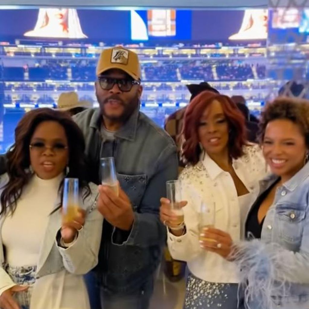 Oprah Winfrey und ihre Freundinnen, April 2025
