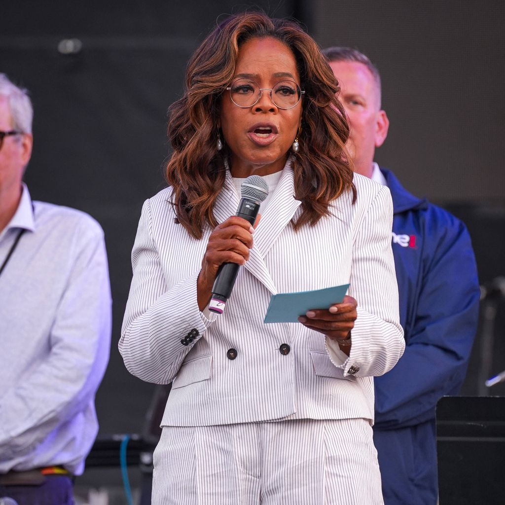 Oprah Winfrey beim One805Live! Benefizkonzert auf Kevin Costners Anwesen in Carpinteria, 26. September 2026