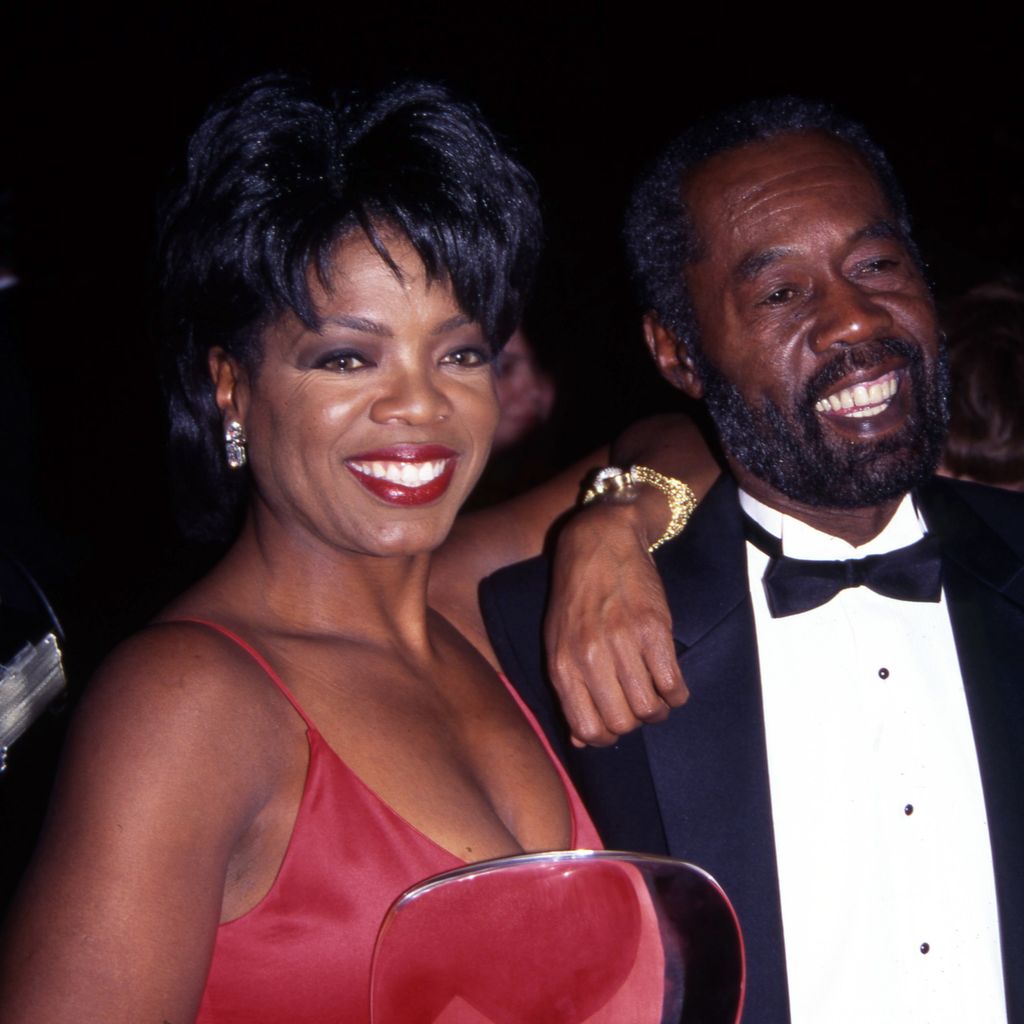 Oprah Winfrey und ihr Vater Vernon Winfey